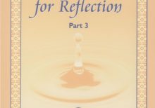 Anecdotes for Reflection - Part III - Downloadable Version (EPUB and MOBI)