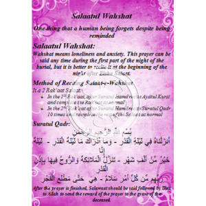 Namaz e Wahshat